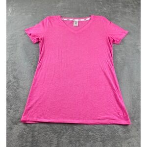 PINK Victoria's Secret Sleepwear T-Shirt Top Women's Medium V-Neck Casual